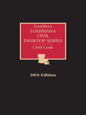 cover image of LexisNexis Louisiana Civil Desktop Series